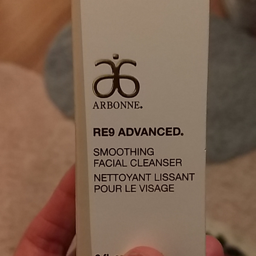 Arbonne advanced facial cleanser